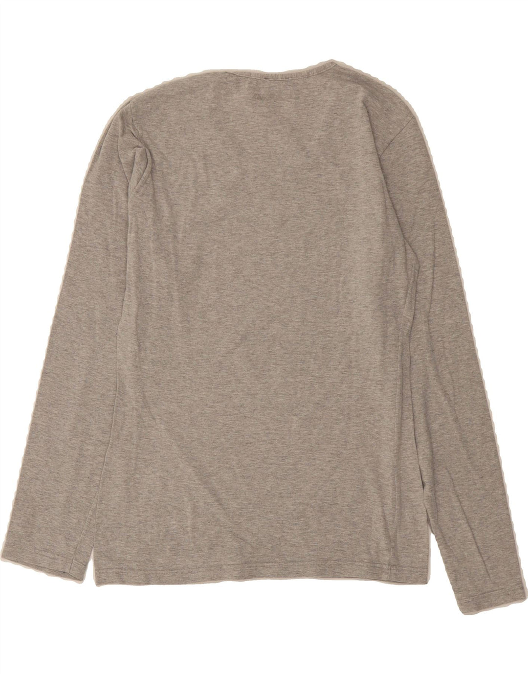KAPPA Womens Top Long Sleeve UK 12 Medium Grey Cotton Vintage Kappa and Second-Hand Kappa from Messina Hembry 