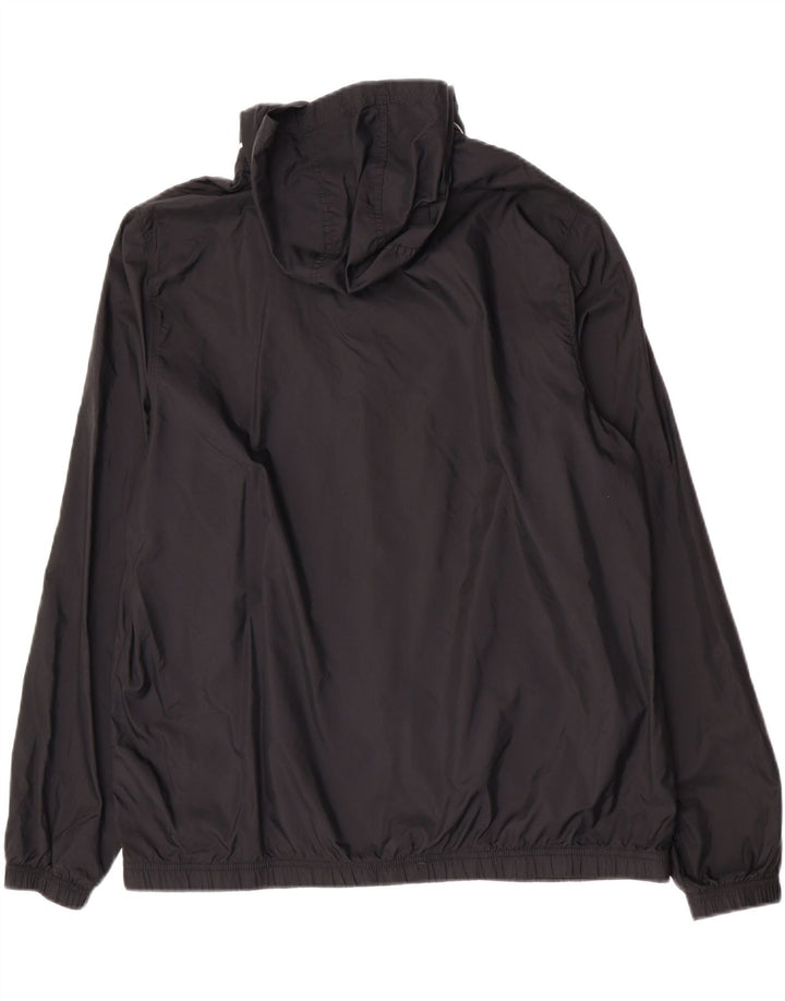 Nike Veste de pluie à capuche XL en nylon noir pour homme