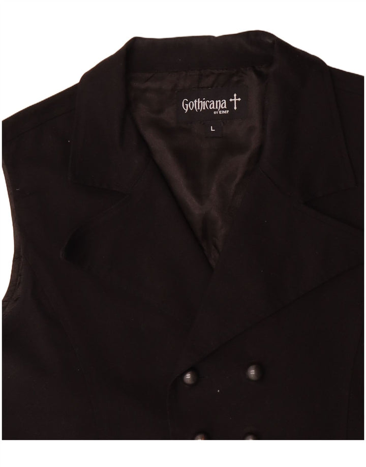GOTHICANA BY EMP Gilet Homme Grand Noir Polyester
