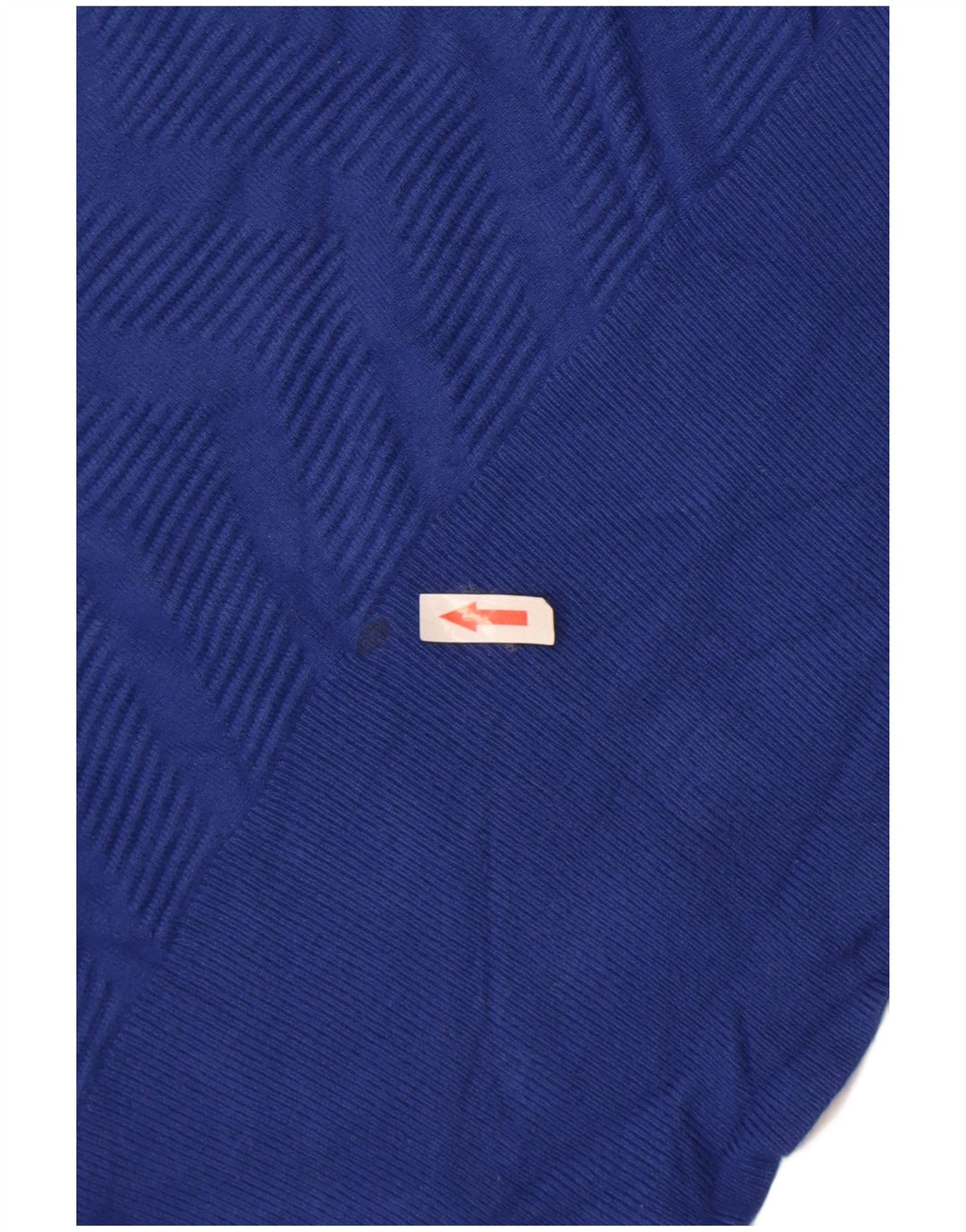 Marks & Spencer Pull à col rond pour femme UK 14 Bleu moyen géométrique