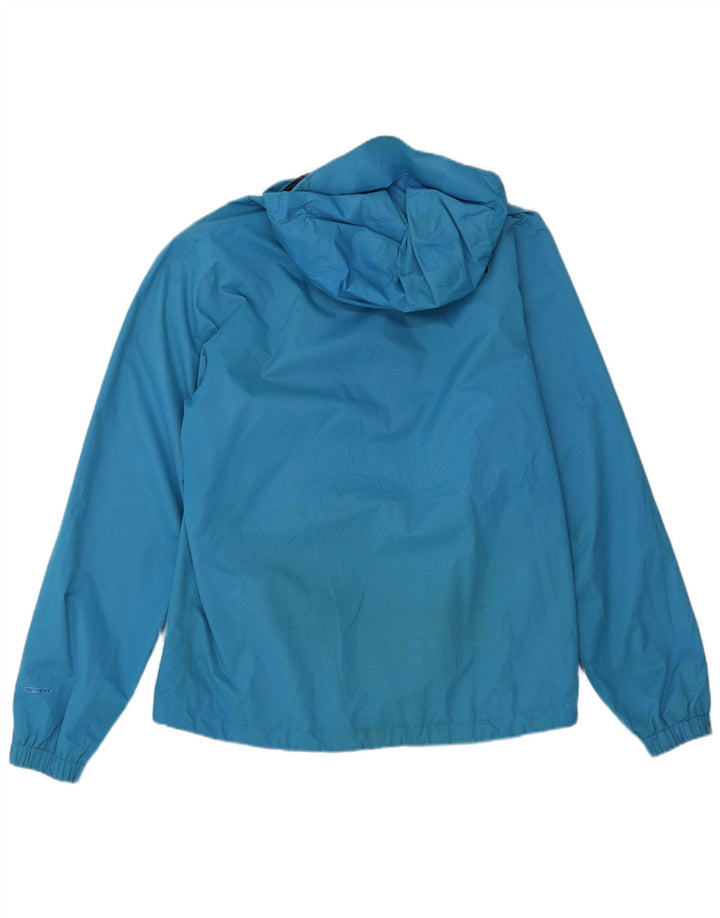 The North Face Veste de pluie à capuche pour homme UK 38 Bleu moyen Polyester