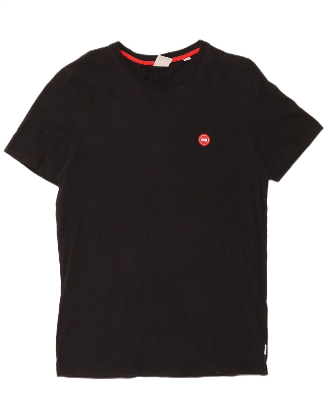 Jack & Jones T-Shirt Homme Haut Large Noir Coton
