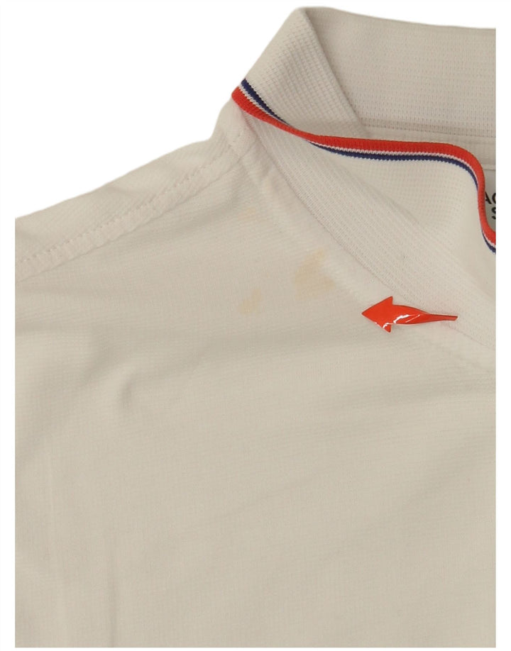 LACOSTE Polo Homme Taille 5 Grand Coton Blanc