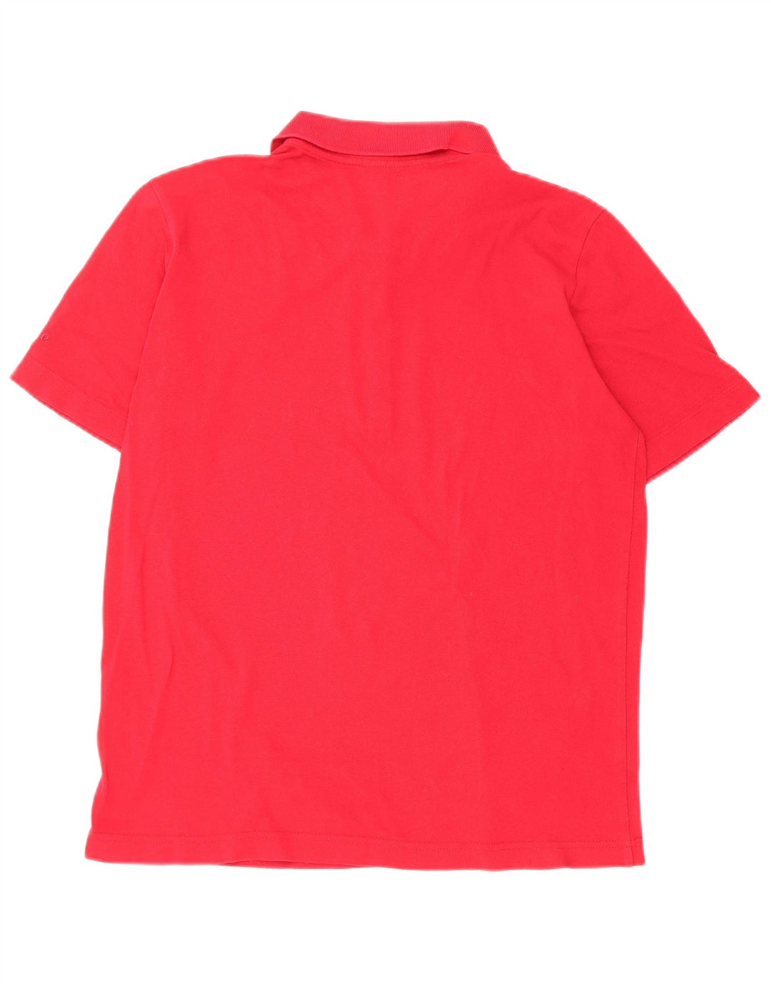 Ellesse Polo Femme UK 10 Petit Rouge Coton
