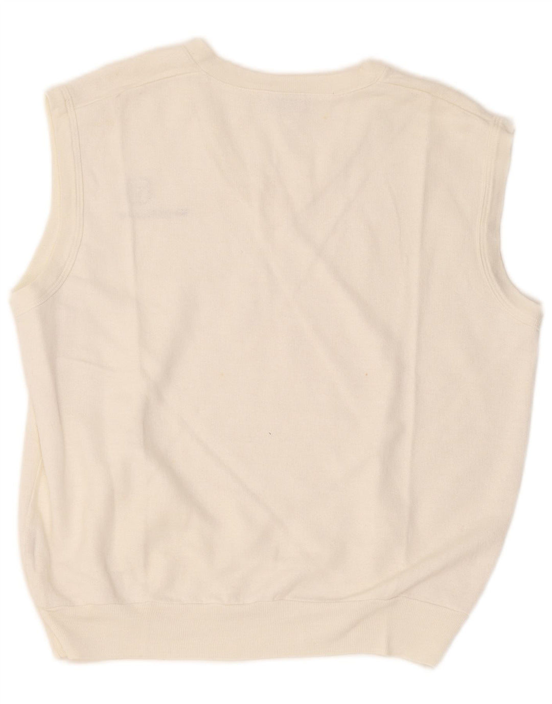 Sergio Tacchini Pull sans manches pour homme en acrylique blanc moyen