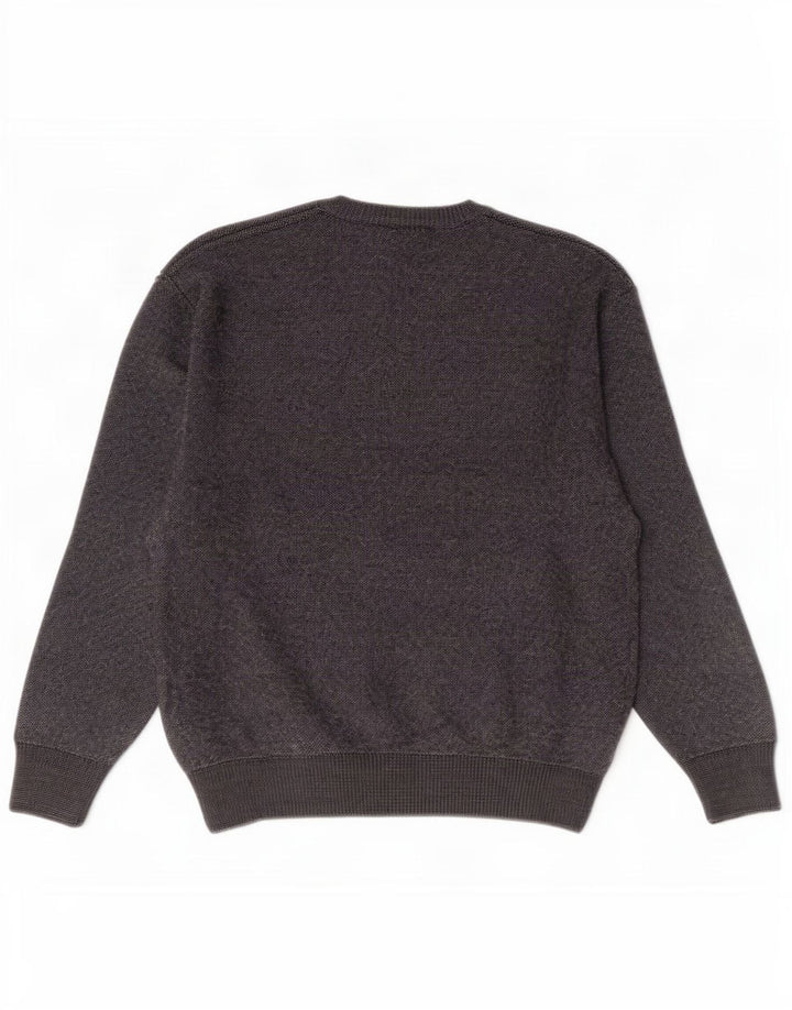 Marks & Spencer Pull Col V Homme Gris Moyen Acrylique