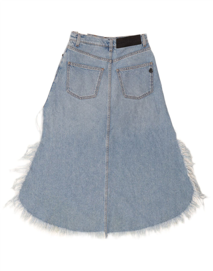 Gaelle Femme Jupe-short en jean W26 Petit Bleu Coton