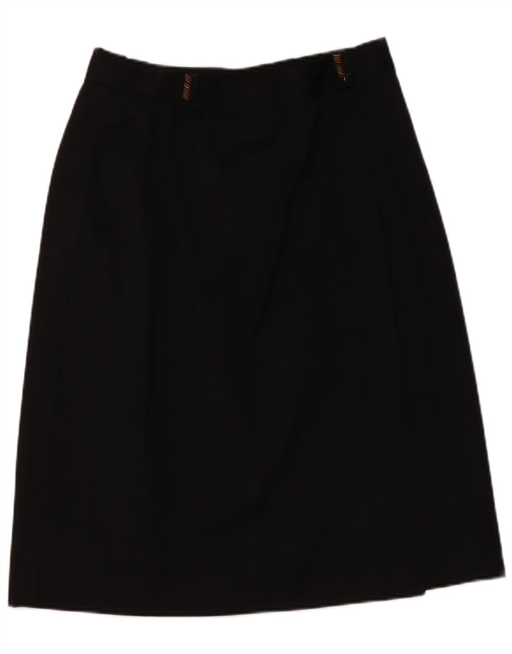 Les Copains Jupe trapèze W26 Small Noir Femme
