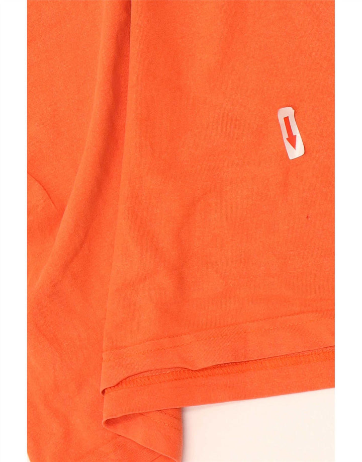 Puma T-Shirt Graphique Homme Petit Orange Coton