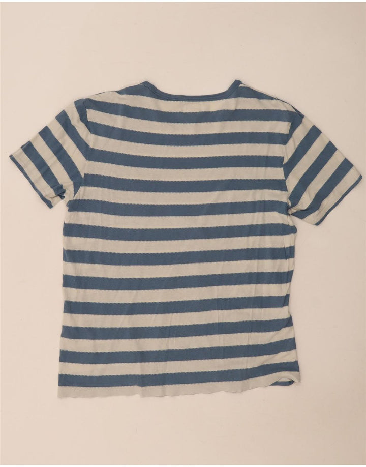 Levi's T-Shirt Homme Bleu Rayé Large