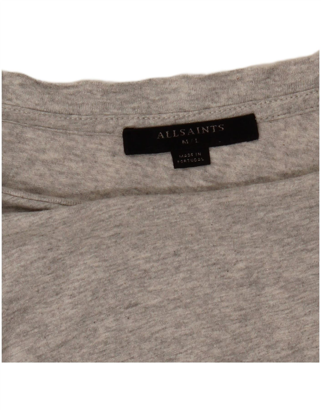 All Saints T-Shirt Homme Gris Moyen