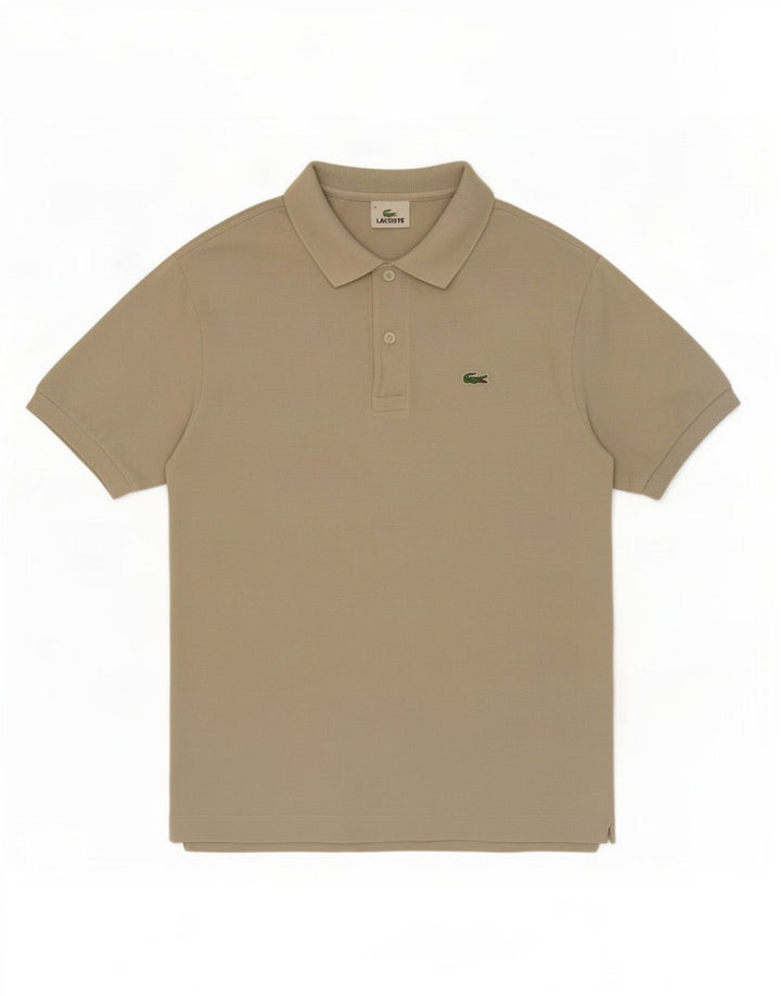 Lacoste Polo Homme Taille 4 Coton Beige Moyen