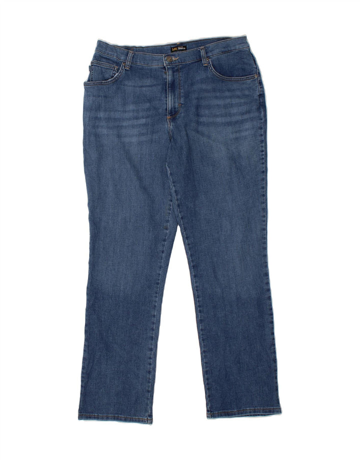 LEE Womens Relaxed Fit Straight Jeans W38 L30 Blue Cotton Vintage Lee and Second-Hand Lee from Messina Hembry 