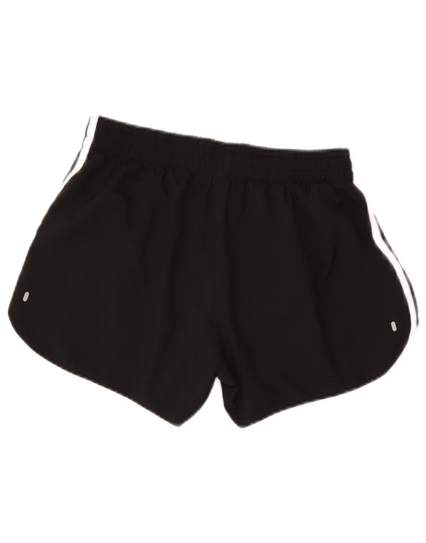 ADIDAS Short de sport pour femme UK 10 Petit Noir Polyester