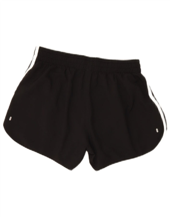 ADIDAS Short de sport pour femme UK 10 Petit Noir Polyester