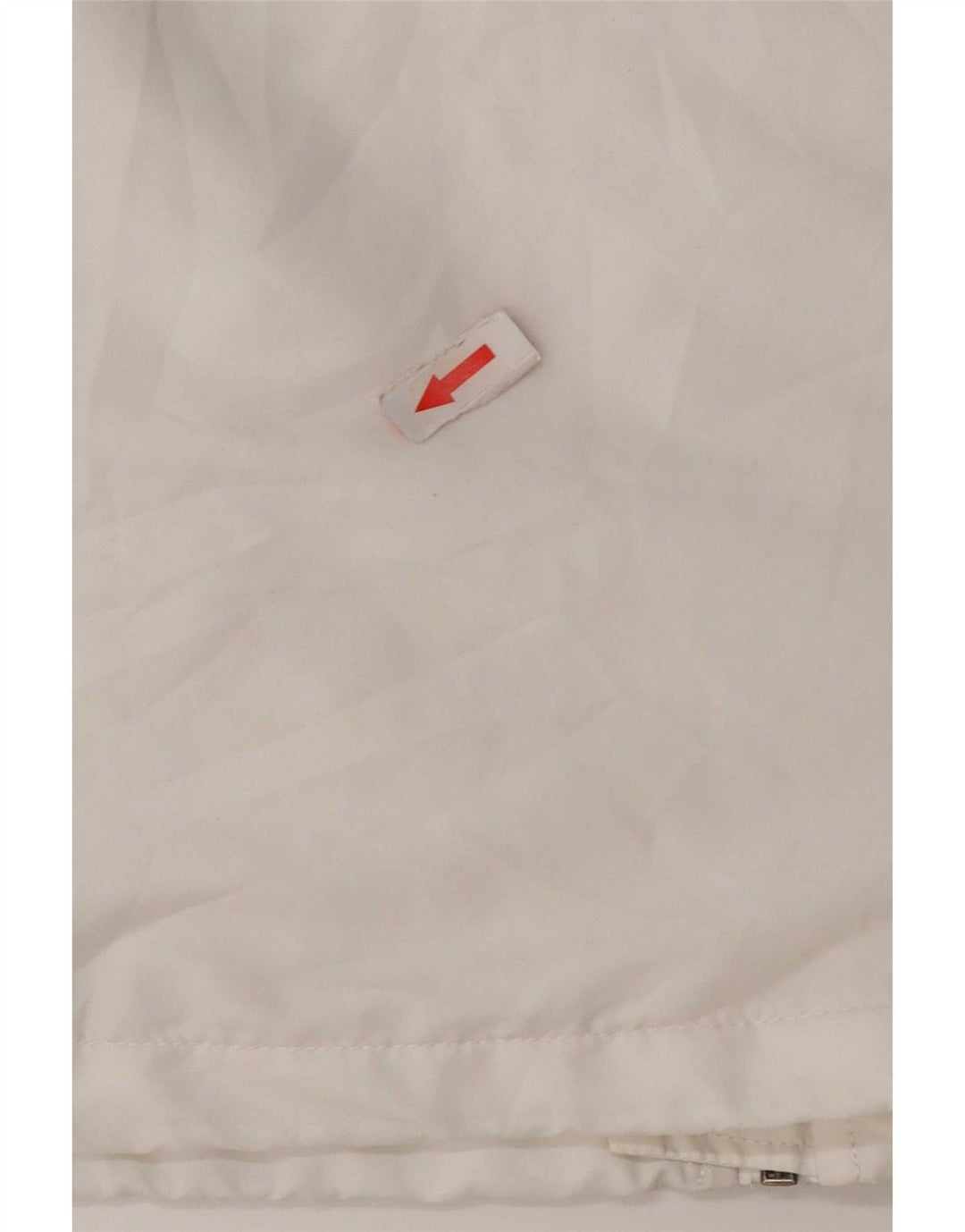 Asics Veste de Survêtement Graphique Homme Blanc Moyen Polyester Colorblock