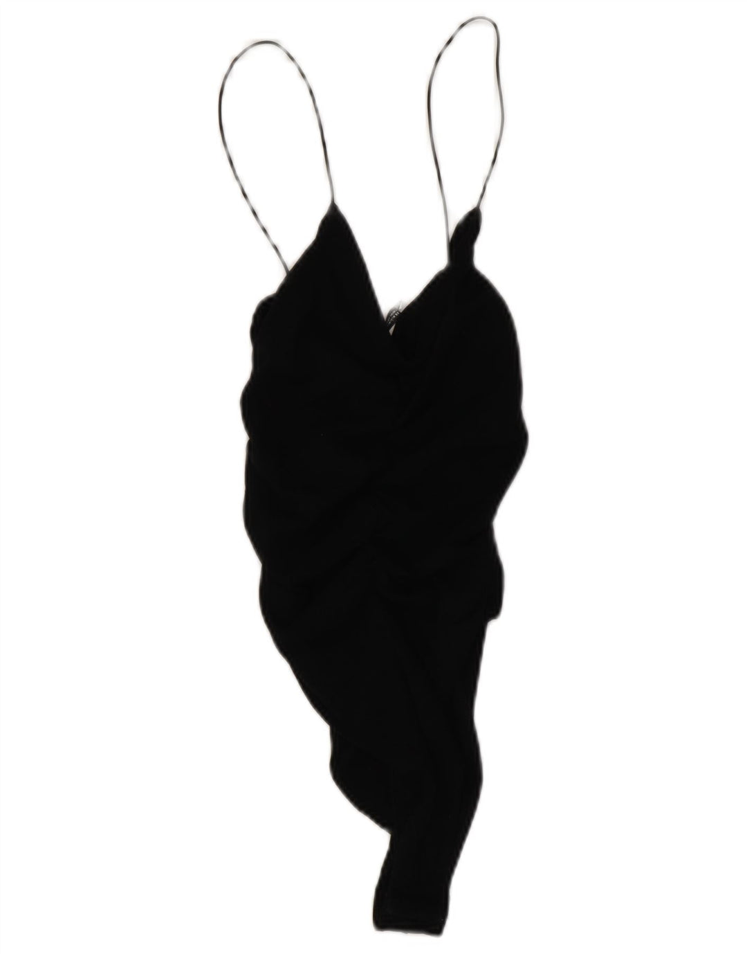 Zara Femme Mini Robe Slip UK 12 Moyen Noir