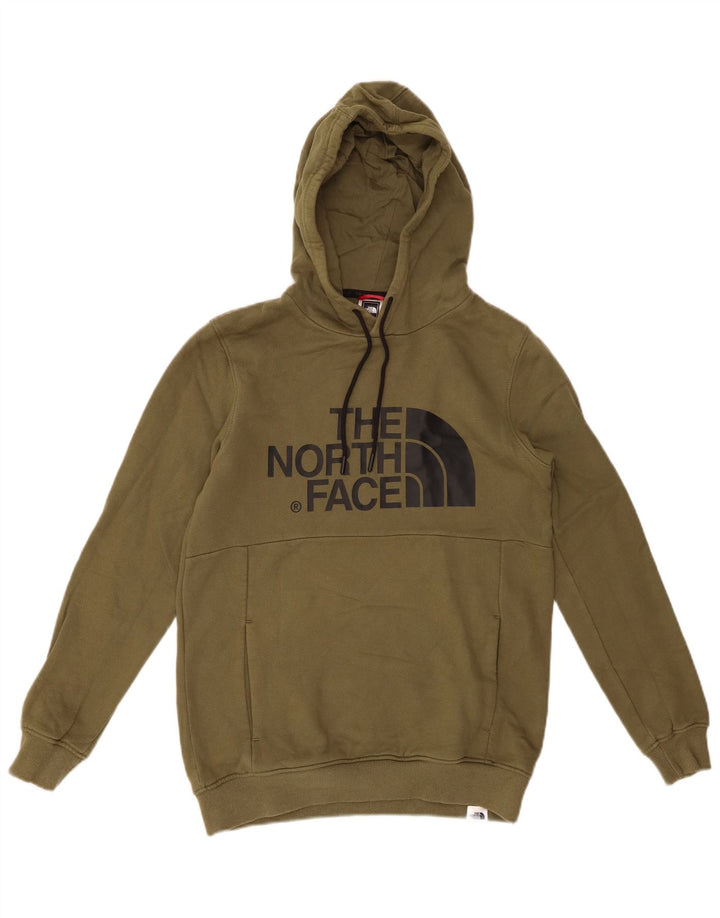 THE NORTH FACE Pull à capuche graphique pour femme UK 6 XS Coton kaki