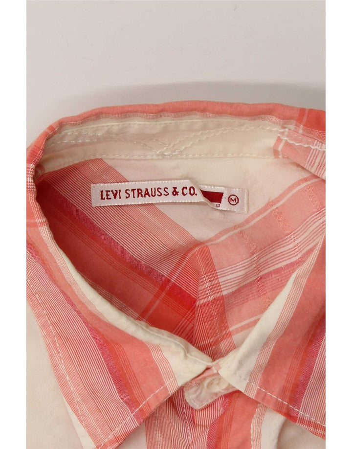 Levi's Chemise Homme Blanc Moyen à Carreaux