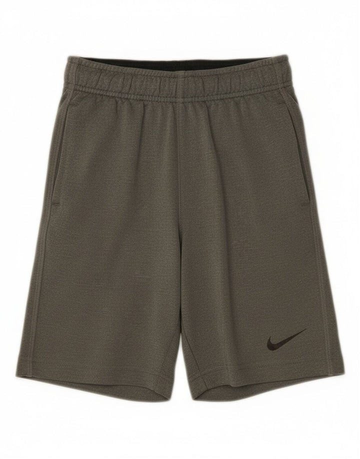 Short de sport Nike Dri Fit pour garçon 6-7 ans XS Gris Polyester