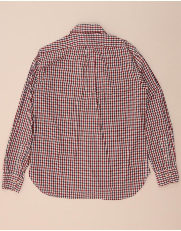 Marina Yachting Chemise coupe régulière pour homme Taille 42 Grand coton vichy rouge
