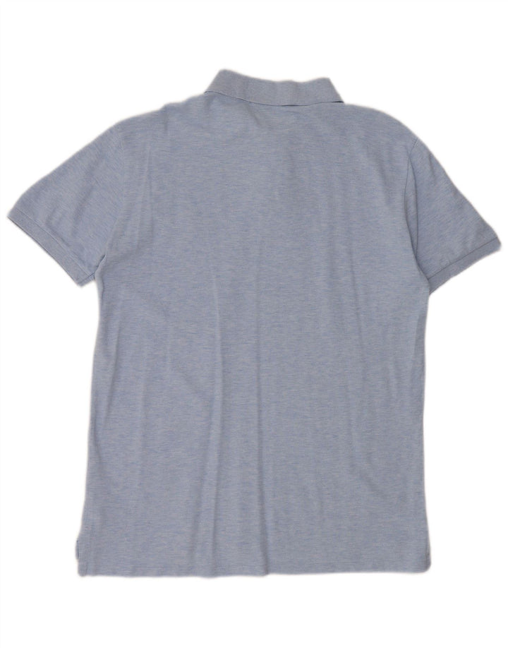 POLO RALPH LAUREN Polo Slim Fit Homme Grand Bleu Moucheté Coton