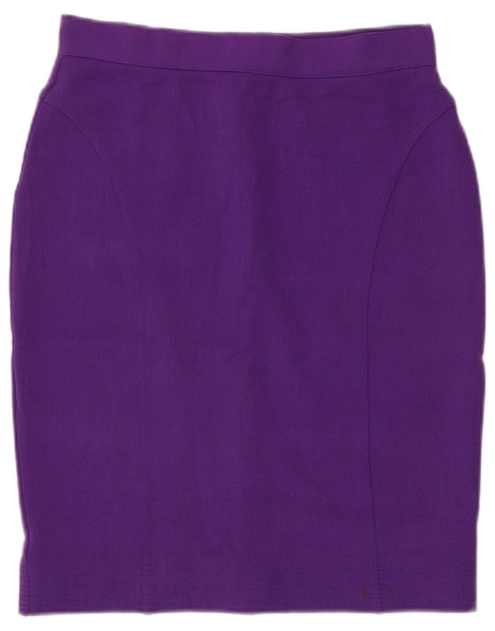 Versace Jupe crayon femme IT 46 Large W30 Violet
