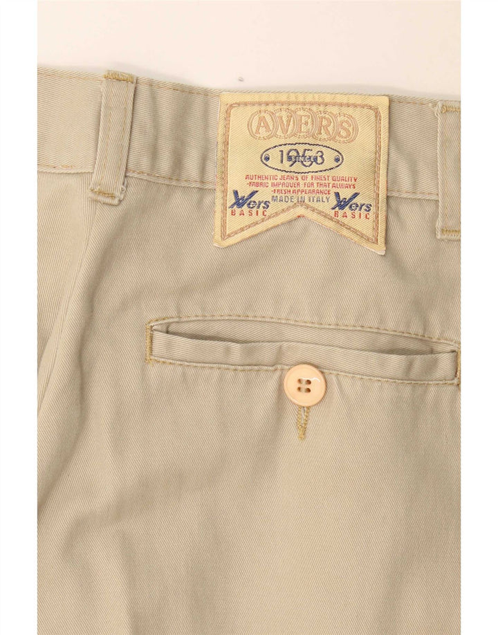 Pantalon Cargo Droit Homme Vintage W32 L31 Beige
