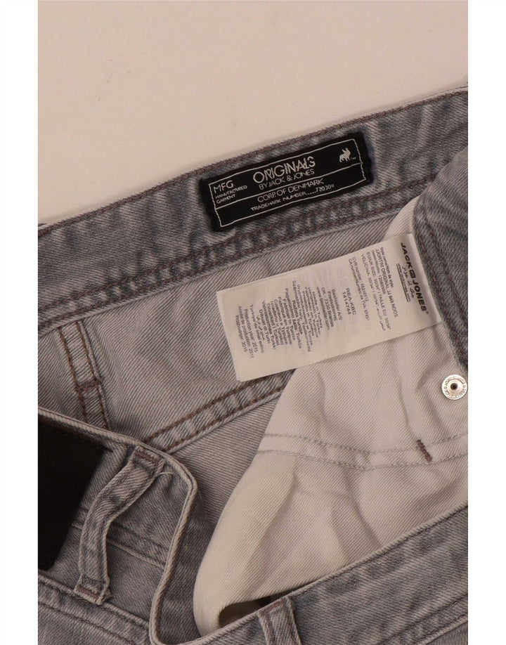Jack & Jones Jean Slim Tim W30 L34 Homme Gris Coton