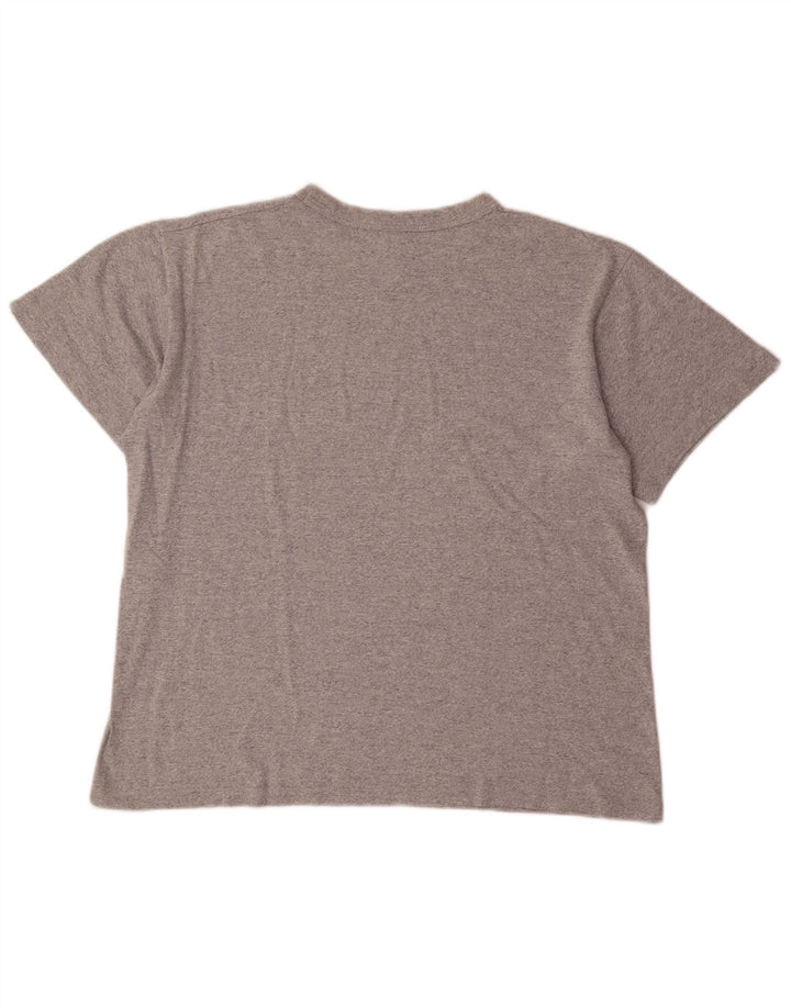 Champion T-Shirt Graphique Homme Grand Gris Acrylique