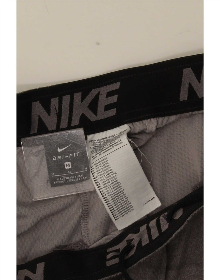 Short de sport Nike Dri Fit Homme Gris Moyen Polyester