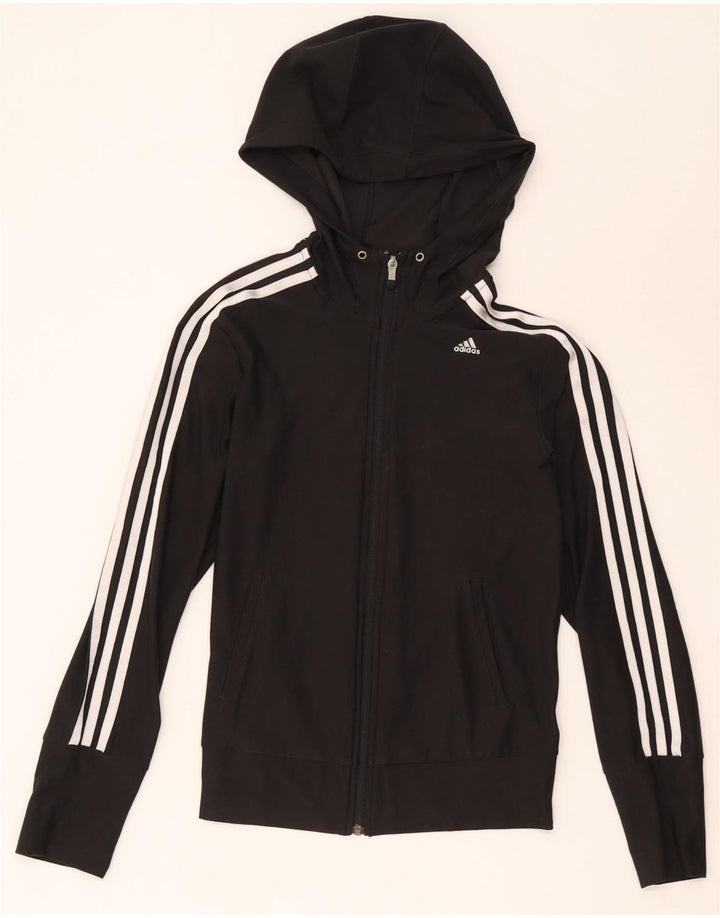 Adidas Climacool Survêtement Top Veste UK 8/10 Petit Noir