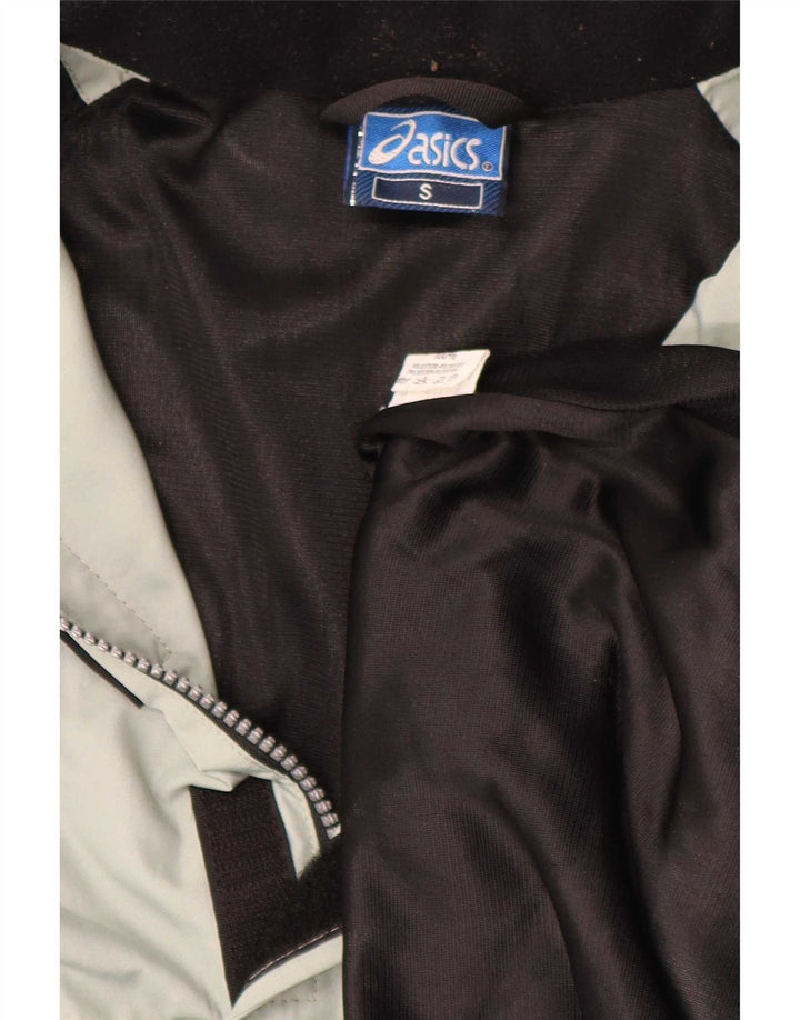Asics Veste de pluie coupe ample pour homme UK 36 Petit Gris Polyester