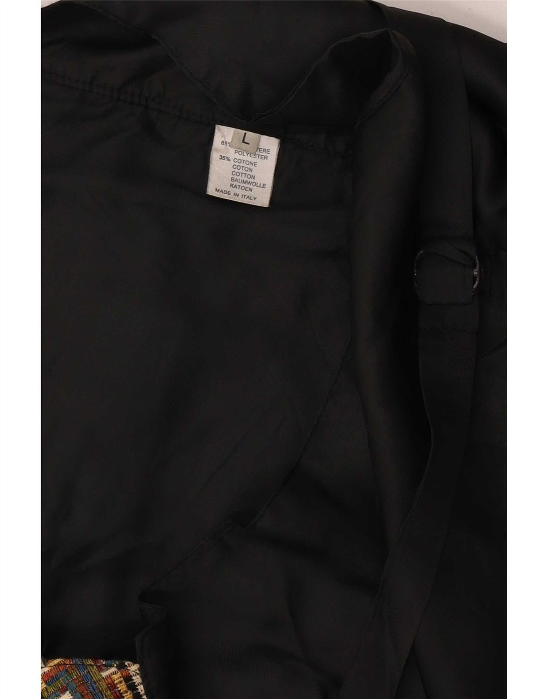 gilet homme vintage grand polyester géométrique marron