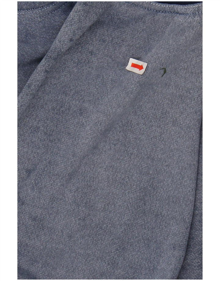 PUMA Sweat à Capuche Graphique Zippé Homme Bleu Moyen Coton Colorblock