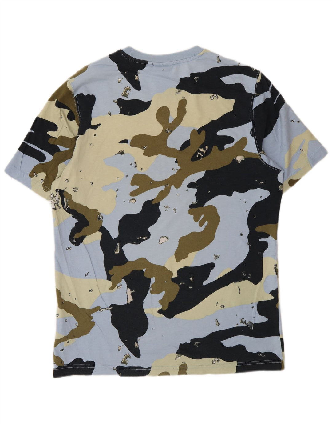 Adidas T-Shirt Homme Top Medium Multicolore Camouflage Coton
