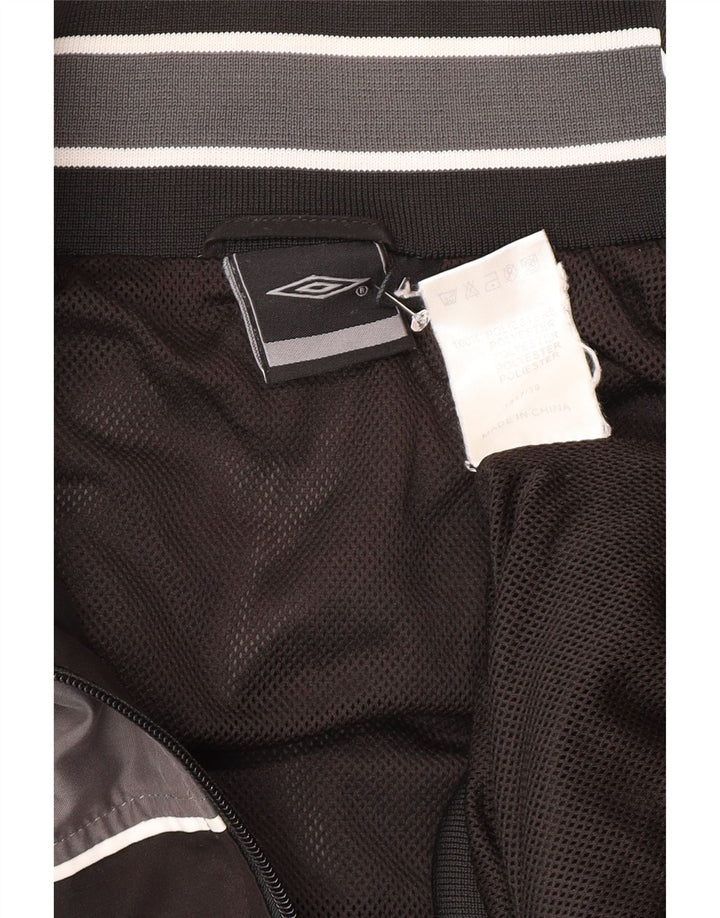 Umbro Veste de Survêtement Graphique Homme Large Gris Colorblock Polyester