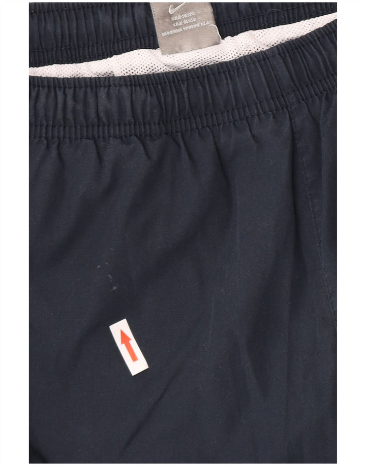 Nike Short de sport XL pour homme en polyester color block bleu marine