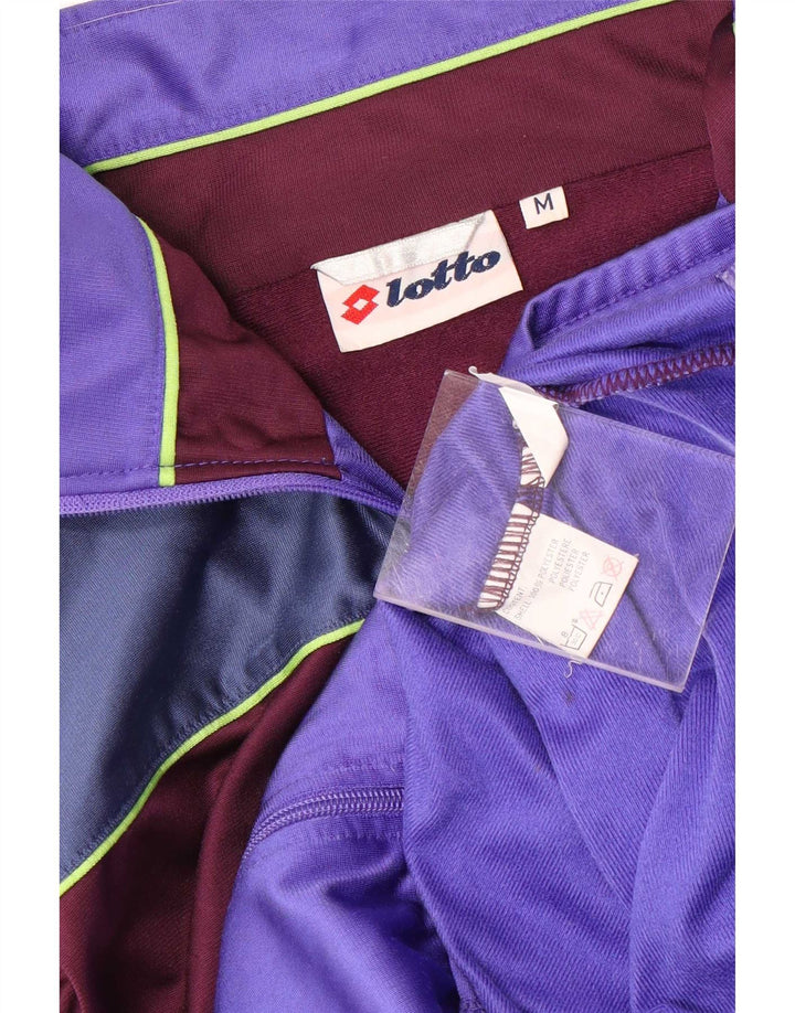 Lotto Veste de Survêtement Graphique Homme Violet Moyen Colorblock Polyester