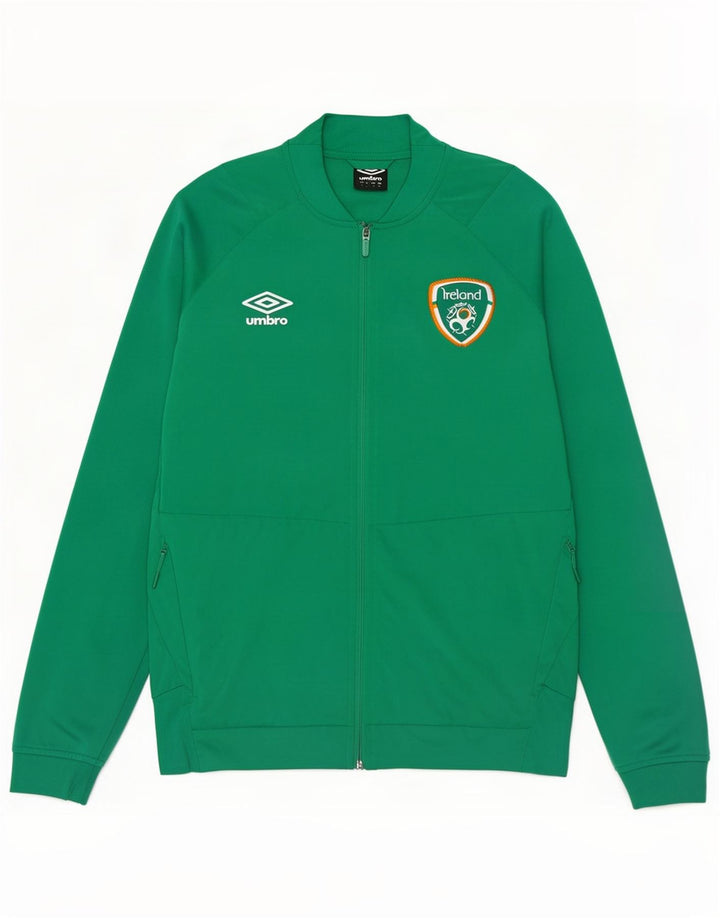 Umbro Veste de Survêtement Irlande Homme Petit Vert Polyester