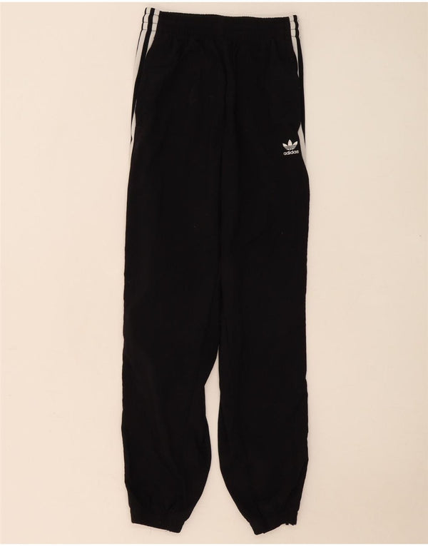 Adidas Pantalon de survêtement pour femme Joggers UK 8 Small Noir Polyester