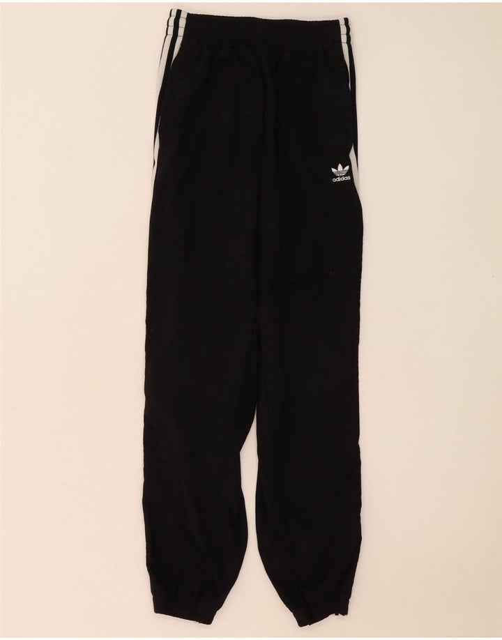 Adidas Pantalon de survêtement pour femme Joggers UK 8 Small Noir Polyester