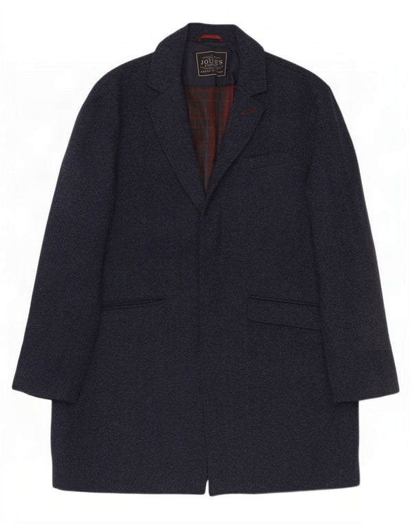 Joules Manteau Homme UK 42 XL Bleu Marine Laine