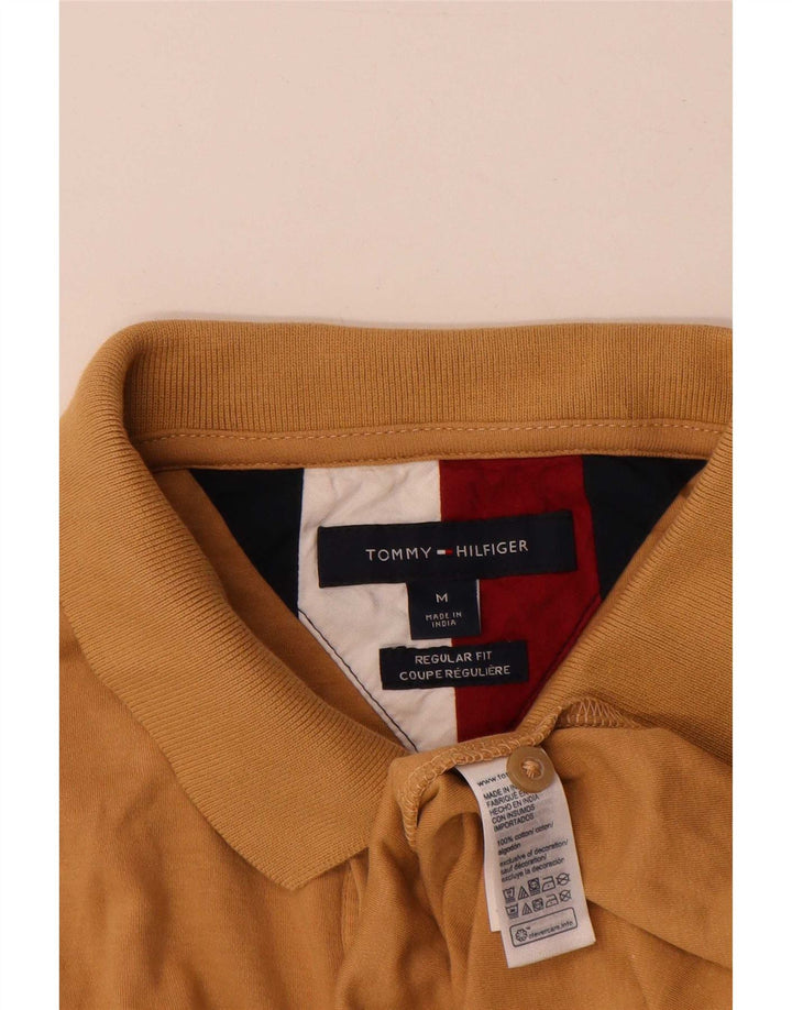 Tommy Hilfiger Polo Regular Fit Homme Coton Marron Moyen