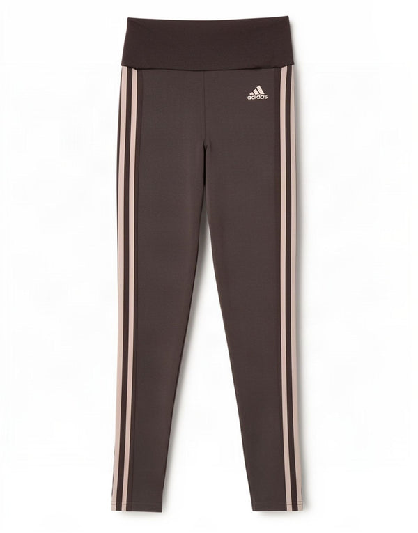 Adidas Femmes Aeroready Leggings UK 4/6 XS Gris Polyester