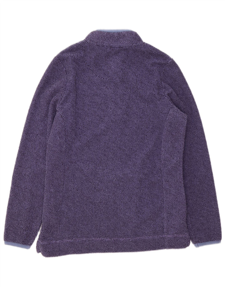 WEIRD FISH Veste de survêtement surdimensionnée pour femme UK 10 Petit Violet
