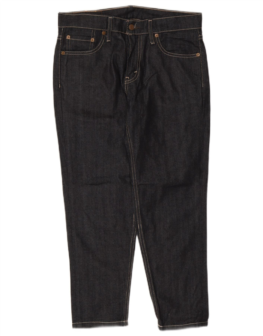 LEVI'S Jean 511 Slim Cropped Femme W30 L24 Bleu Marine Coton