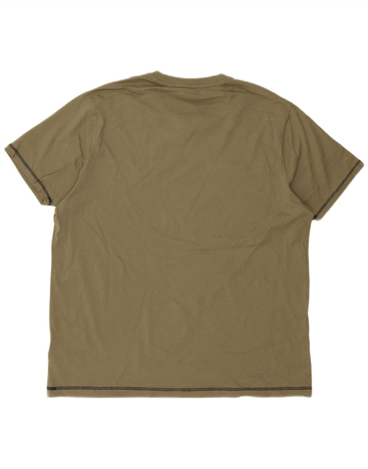 Penguin T-Shirt Homme Top 3XL Vert Coton