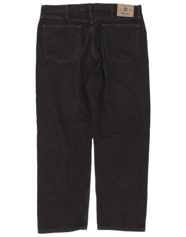 Wrangler Pantalon décontracté coupe décontractée pour homme W36 L29 en coton noir