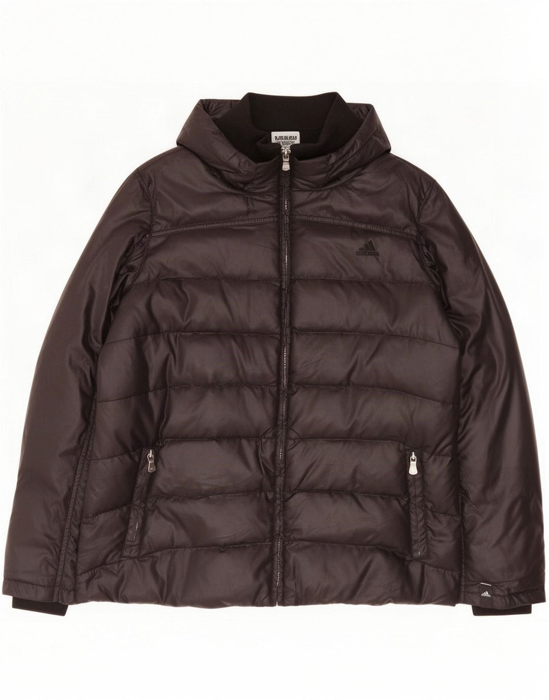 Adidas Veste rembourrée pour femme UK 18 XL Noir Polyester